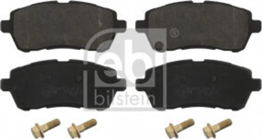 Stop bruits de freinage : Plaquettes FEBI 16820 pour Fiesta VI OE 1550219
