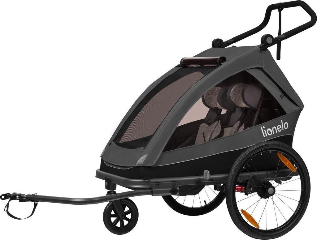 Lionelo 2in1 Fahrradanhänger und Kinderwagen Produktbild 