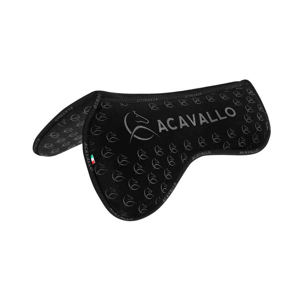 Acavallo Spine Free Memory Foam Pad Silicon Grip System, Farbe:Black, Größe:L