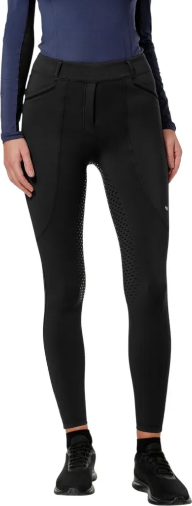 Legging Équitation Full-Grip Premium Noir : Confort et Adhérence Taille L