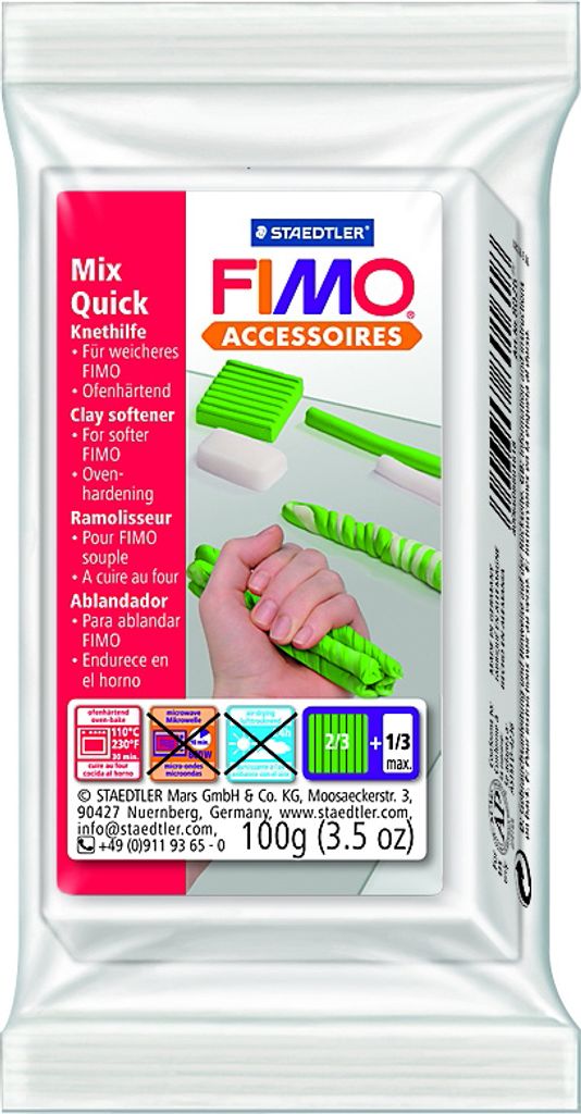 STAEDTLER® 8026 Mod.masse Fimo Mix Quick - Aide au modelage Image du produit 