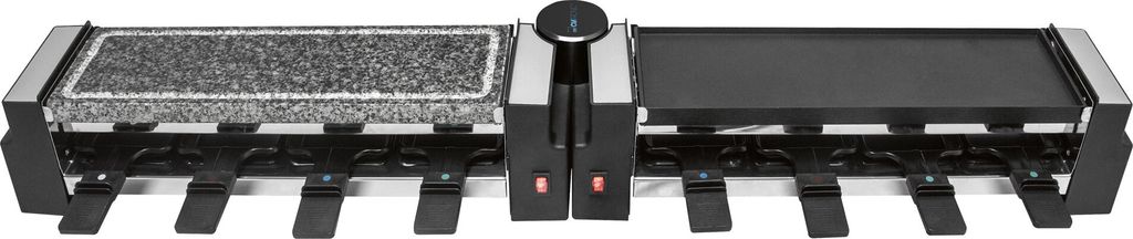 Clatronic Raclette Grill mit heißem Stein RG 3678 schwarz / Produktbild 
