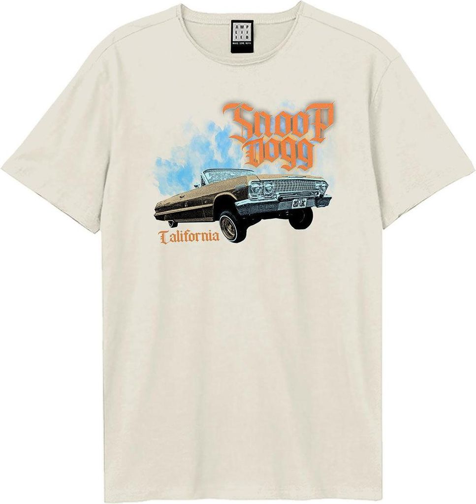 Amplified - "Low Rider" T-Shirt für Herren/Damen Uni GD4290 (S) (Weiß)