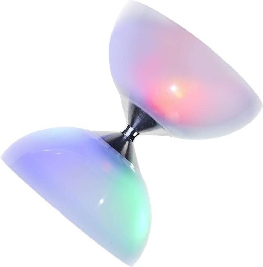 Eureka Diabolo Spielzeug mit LED Beleuchtung - Acrobat 105 - Mehrfarbig