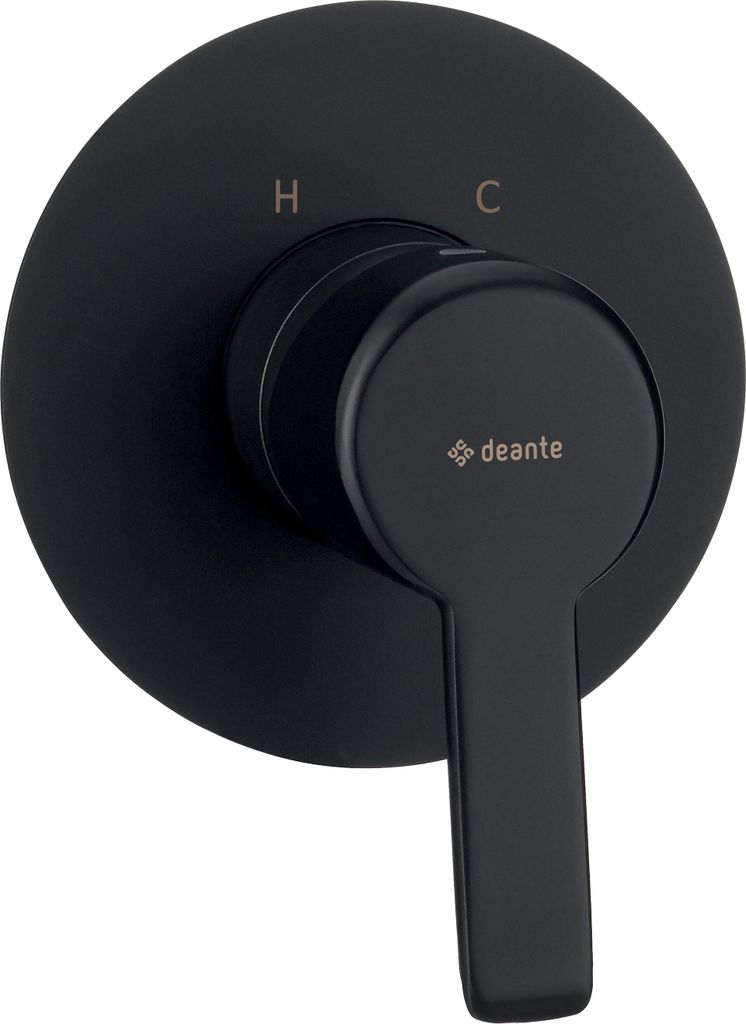 Concealed shower mixer without shower switch