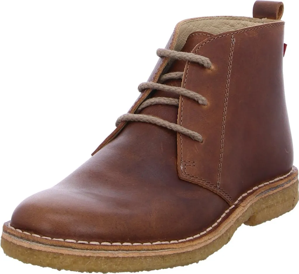 Bottines à Lacets Berta Camel de Grünbein - Chaussures Femme Cuir 39