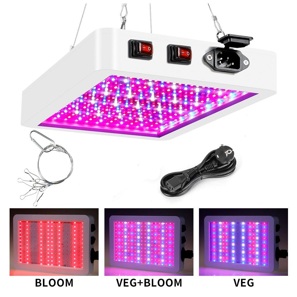 LED  Pflanzenlampe Vollspektrum Grow Light Zimmerpflanzen Wachstumslampe O6B2 