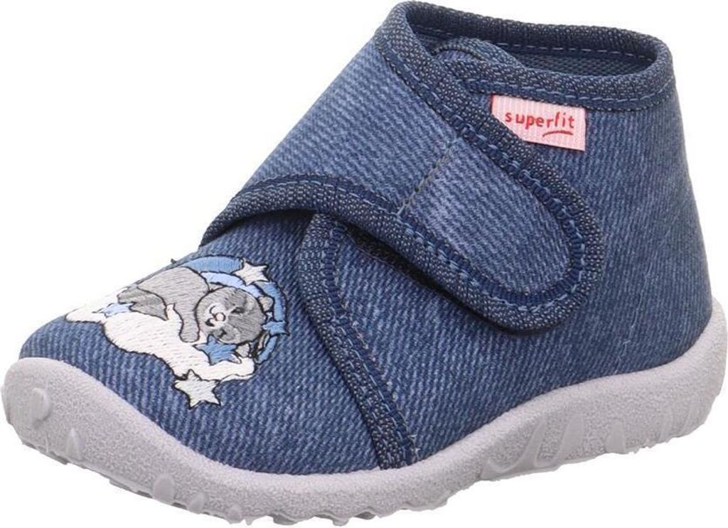 Superfit Baby Kinder Hausschuh SPOTTY blau EUR 25