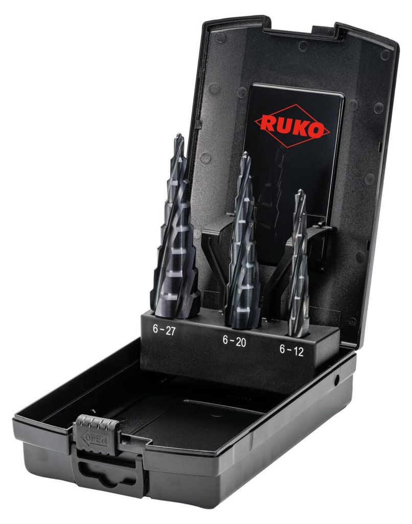 RUKO ULTIMATECUT Multidrill-Satz HSS RUnaTEC - 3-tlg. Produktbild 