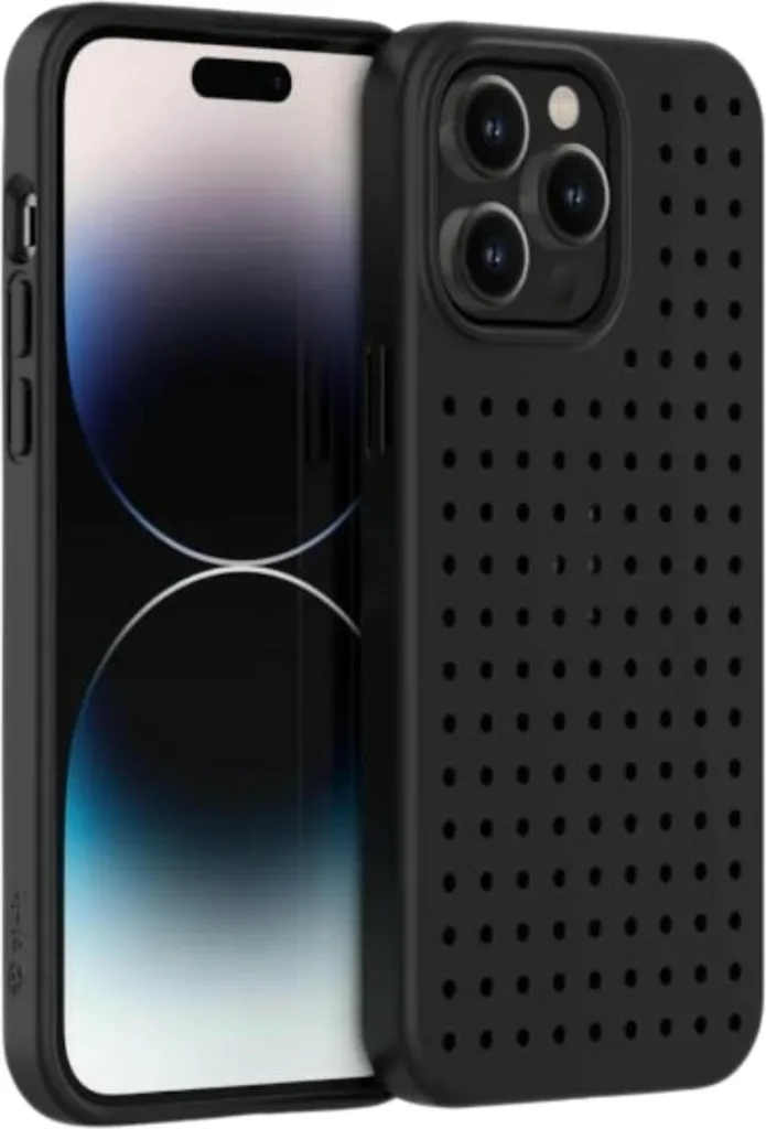 Eleganza Nera: Etui Pinit Dynamic per iPhone 14 Pro 6.1 Pollici