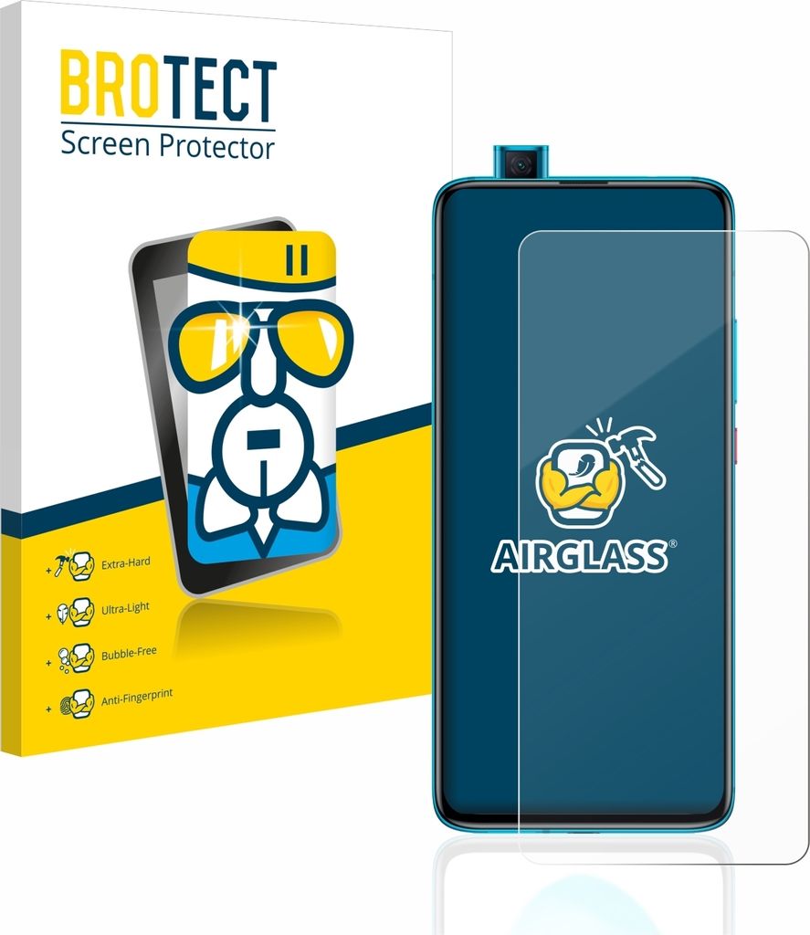 BROTECT Schutzglas für Xiaomi Poco F2 Pro Schutzfolie Panzer Folie Glas Display Schutz klar