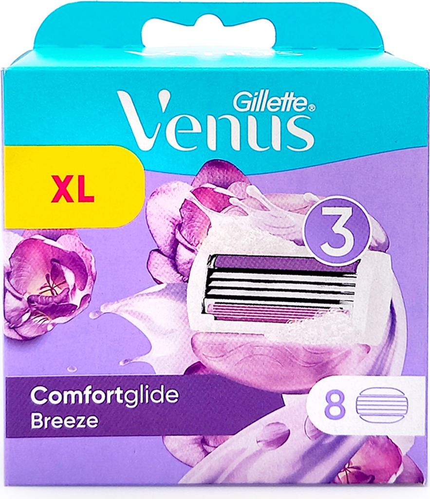 Náhradní holicí hlavice Venus Comfort Glide Breeze 8 ks Obrázek produktu 