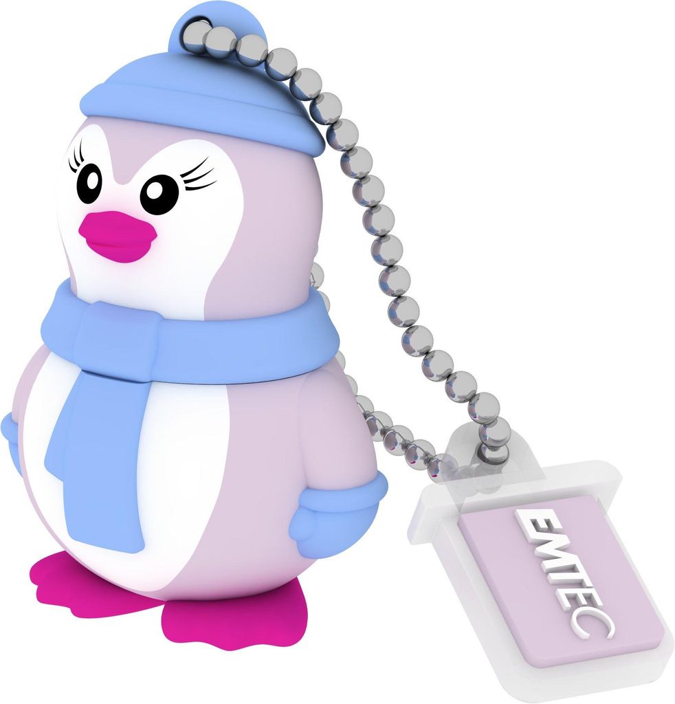 EMTEC Animalitos Marine Range M336 Miss Penguin - USB-Flash-Laufwerk - 16 GB, ECMMD16GM336