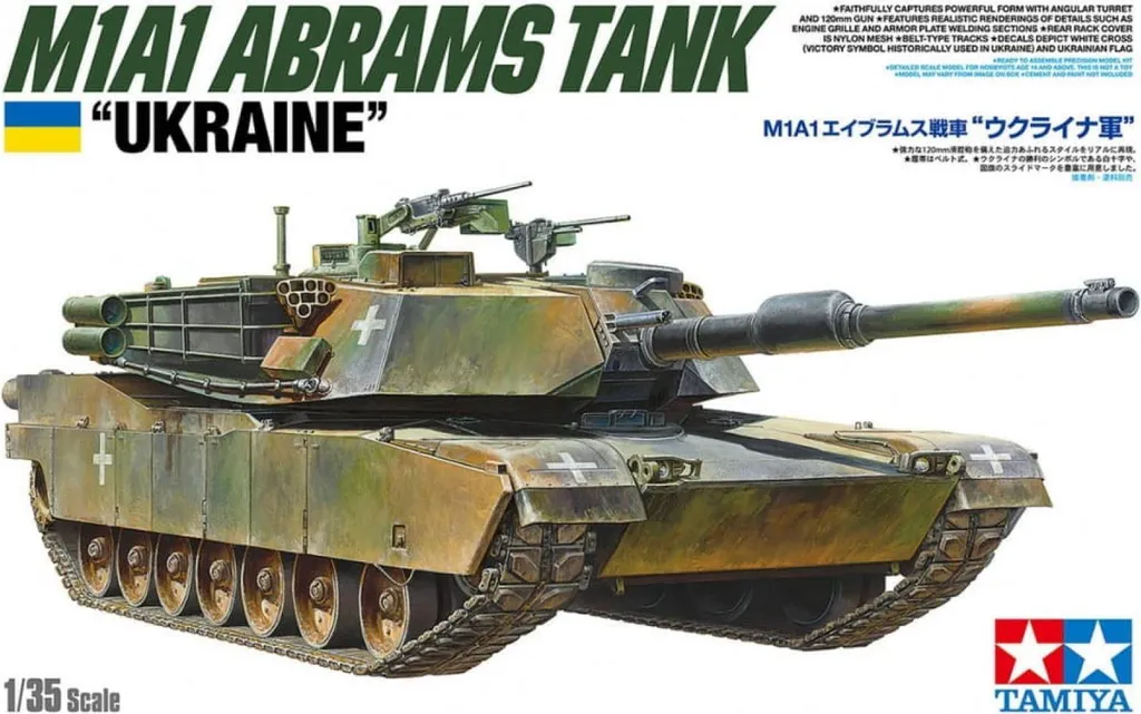 Réussir sa Maquette Char M1A1 Abrams Ukraine 1/35 sans Défaut