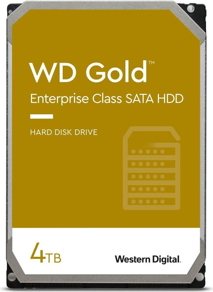 Western Digital Gold WD4004FRYZ, 4 TB, 7200 RPM, 128 MB, Produktbild 