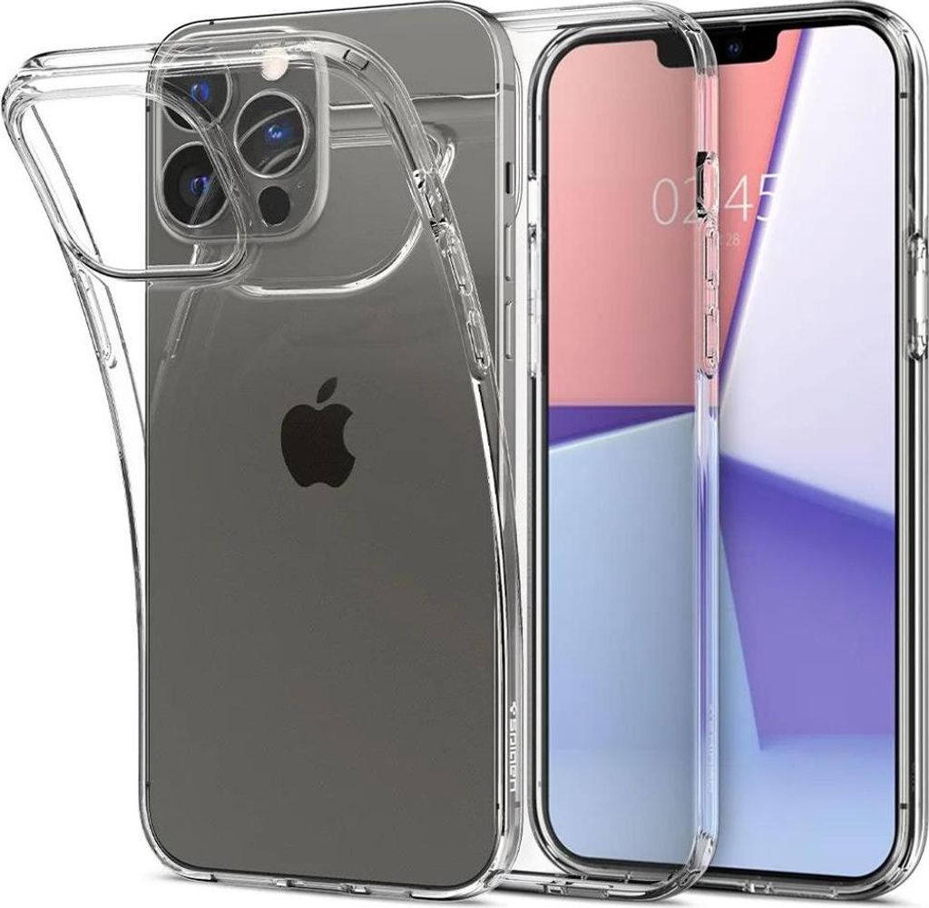Spigen Crystal Flex Hlle fr iPhone 14 Pro Max Dnn & Durchscheinend KP38995