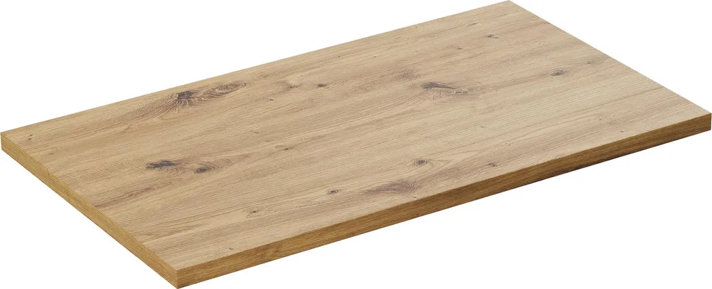 Plan de Toilette 80 cm Chêne Artisan - Finition Moderne Haute Qualité