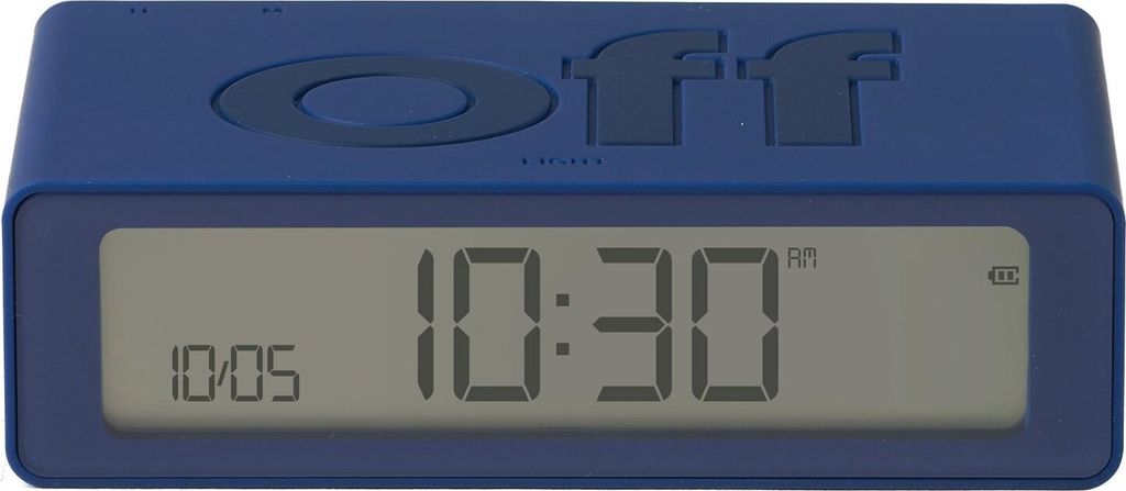 Lexon LR158DB9 Digitalwecker Flip Mini Dunkelblau 1
