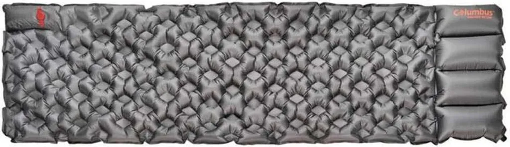 Columbus Alps Matelas Gonflable Gris One Size - Lit d'Appoint de Camping