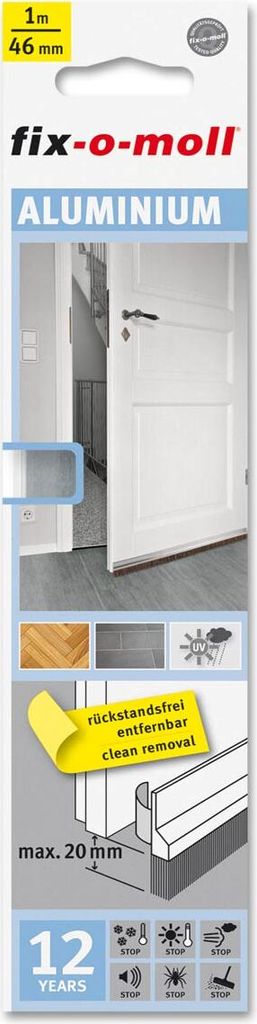 Türdichtung alu-natur fix-o-moll