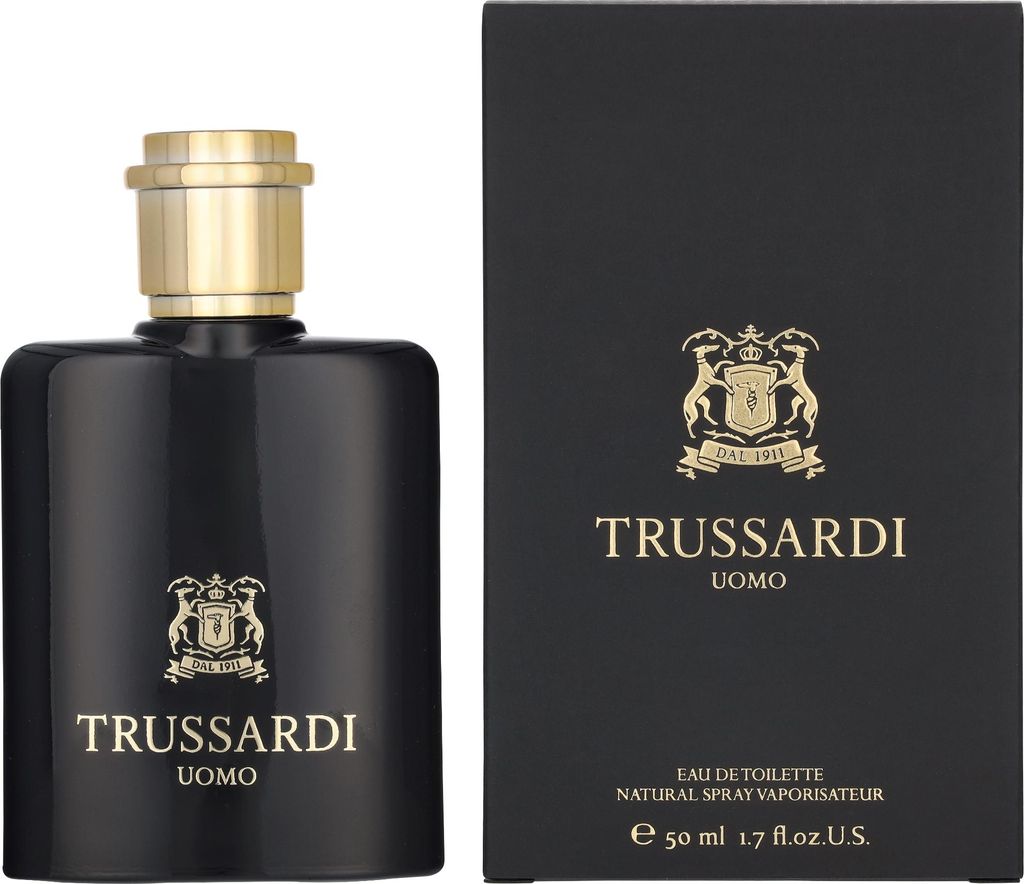 Trussardi Uomo, Männer, 50 ml, Nicht nachfüllbare Flasche, Produktbild 