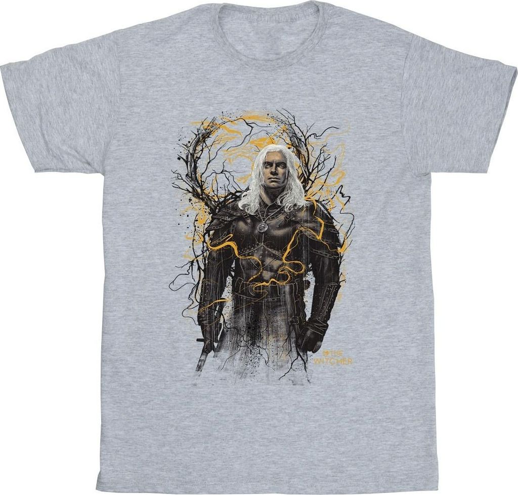 Netflix - "The Witcher" T-Shirt für Herren BI48330 (S) Produktbild 