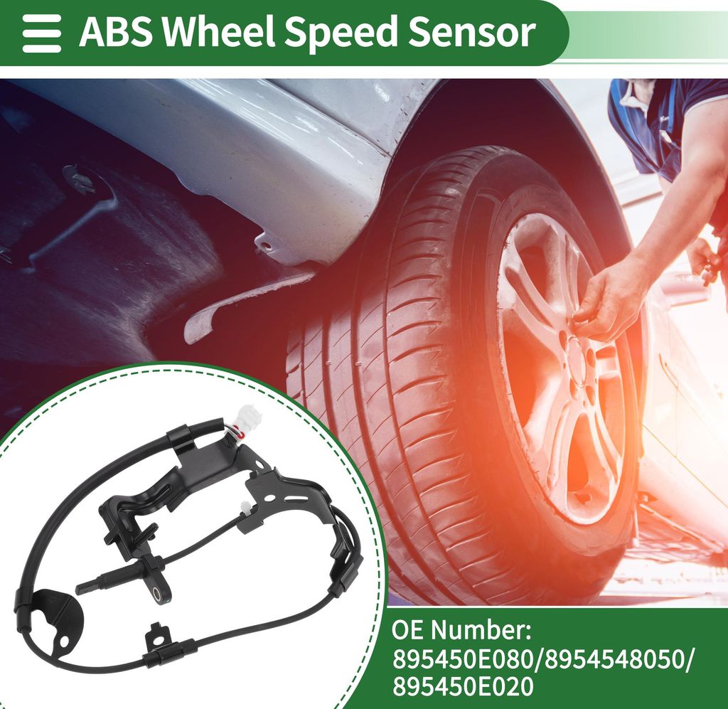 ABS Radgeschwindigkeitssensor ABS Sensor Antiblockiersystem Sensor Nr.8954548050 für Lexus RX350 2010-2015 Hinten Rechts