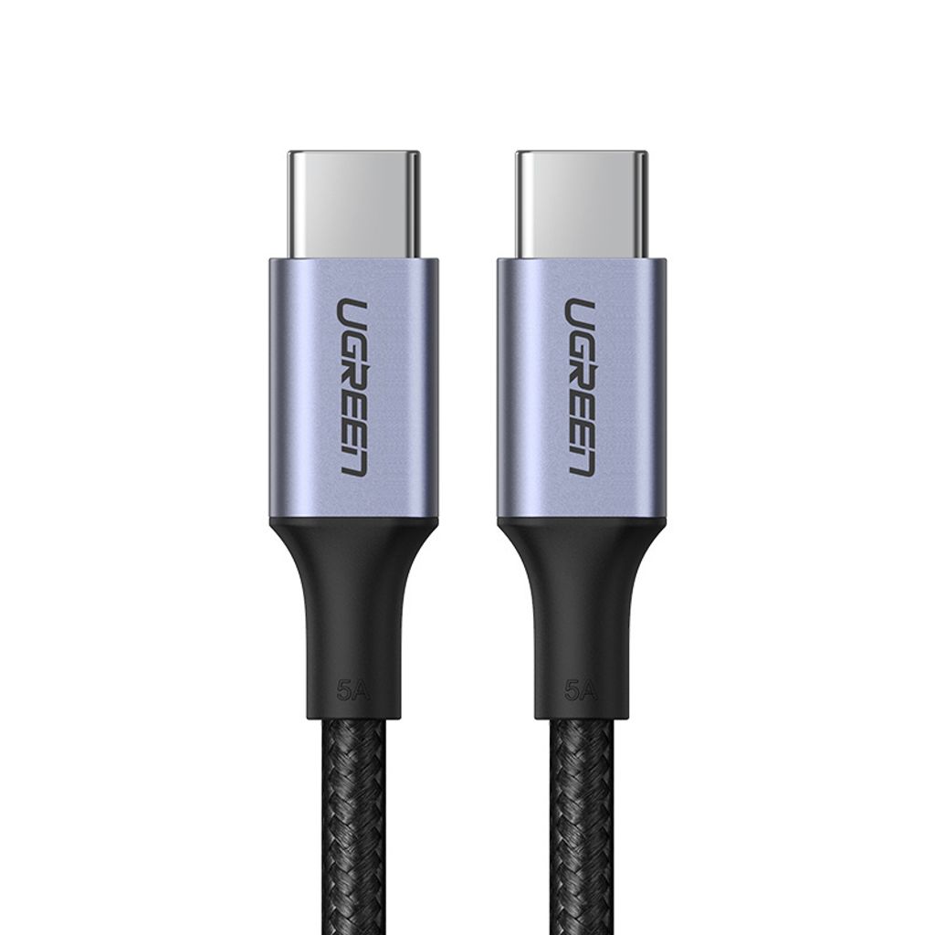 Ugreen Kabel Us316 Usb-C / Usb-C 480Mb/S 5A 0,5 M - Šedý Obrázek produktu 
