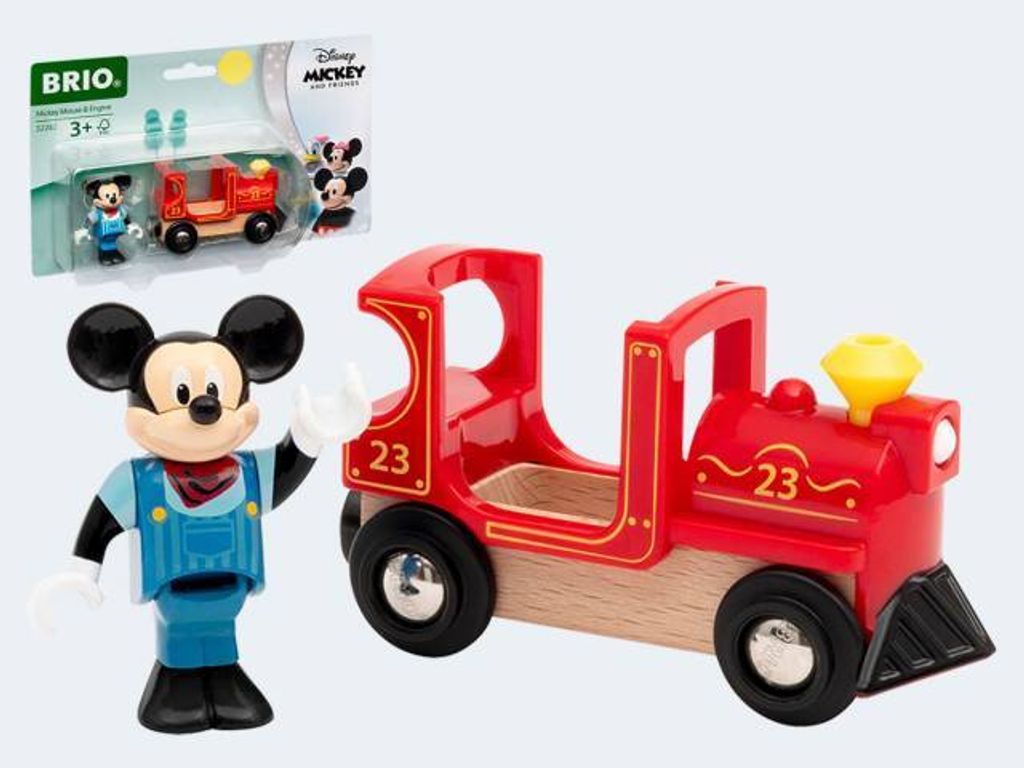 BRIO Micky Maus Lokomotive