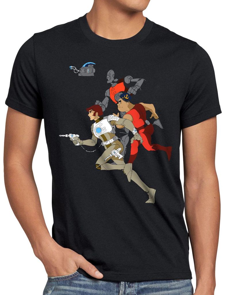 style3 Comet Besatzung Herren T-Shirt anime raumschiff Produktbild 
