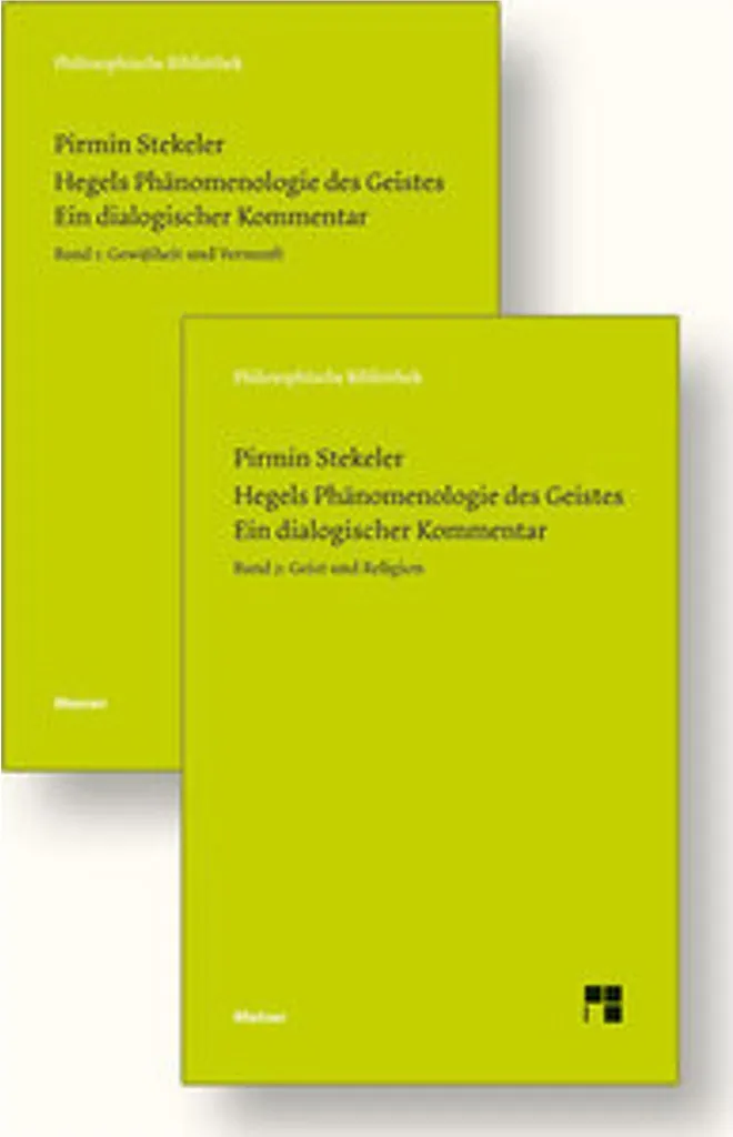 Commentaire Dialogique Hegel : Phänomenologie des Geistes Édition Étude