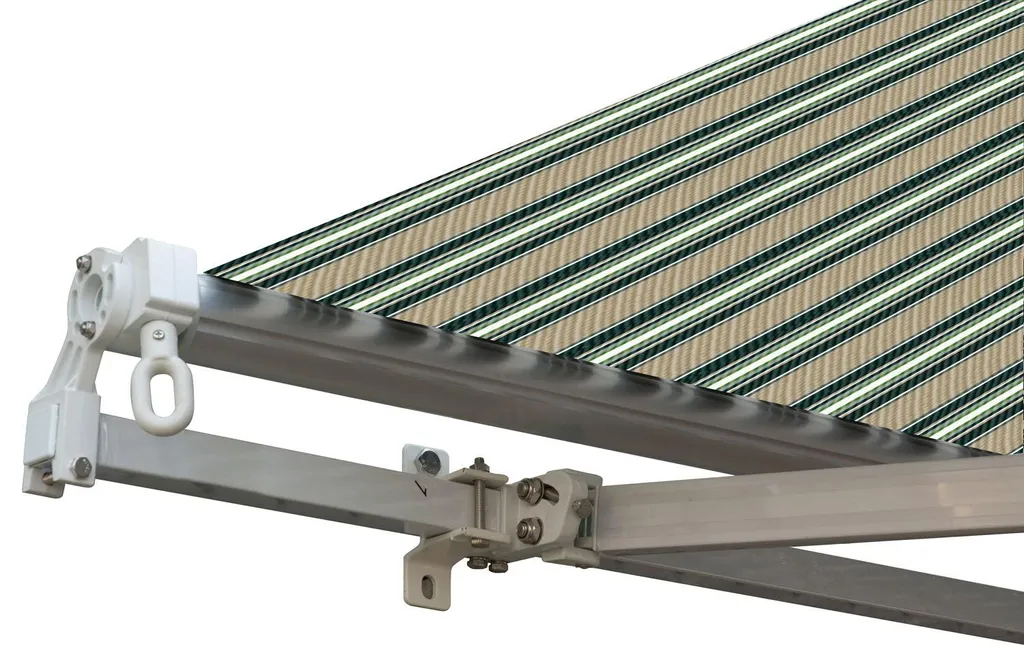 Solution ombrage balcon sans perçage difficile - Store Vert/Beige Kit