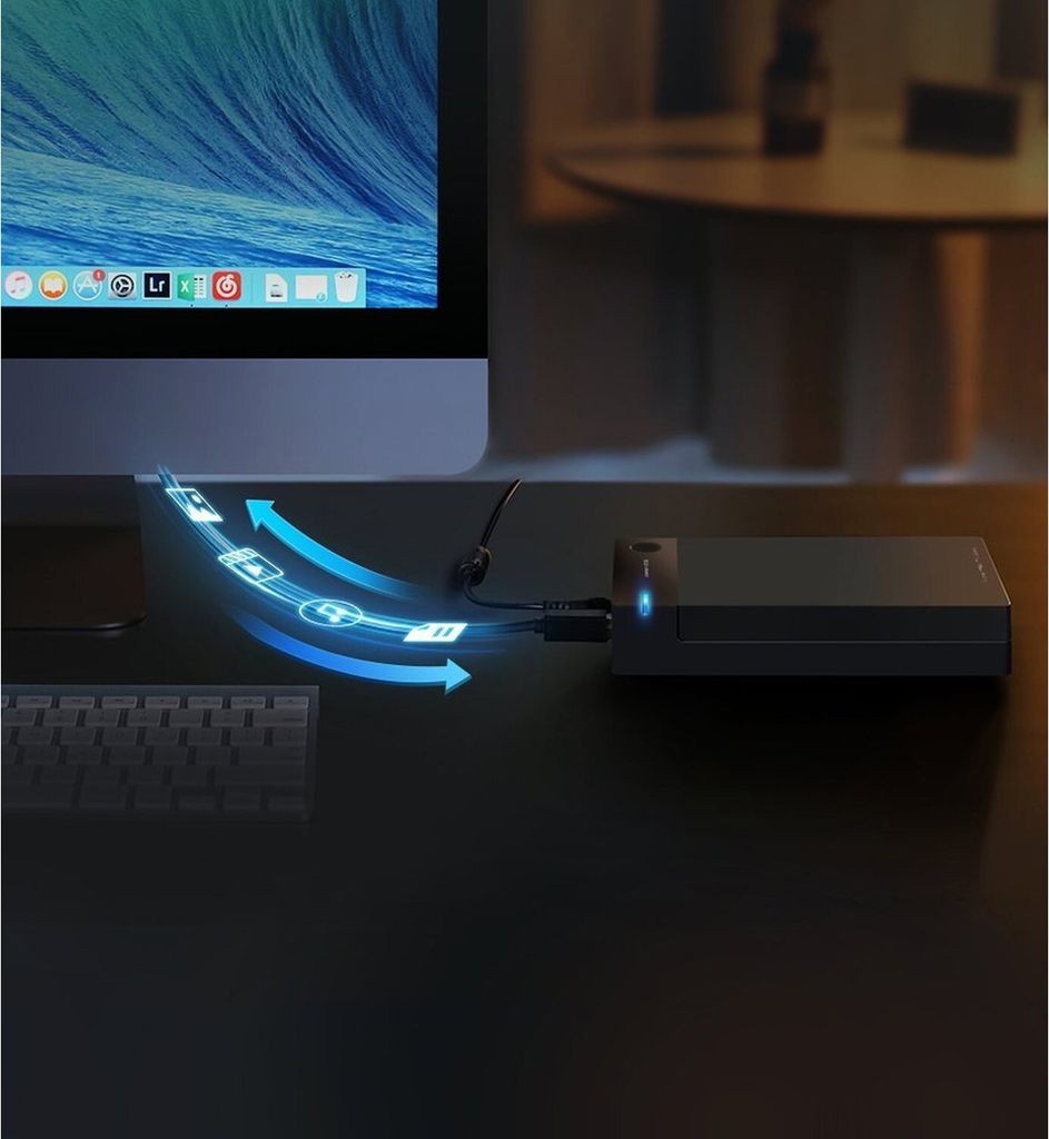 UGREEN Externý kryt pevného disku pre 3,5-Zoll-SATA Obrázok produktu 4