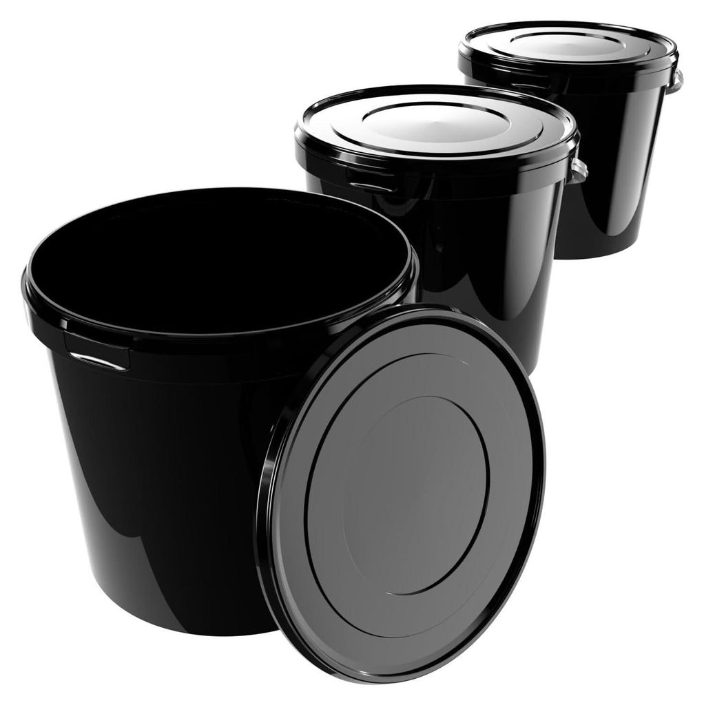 Eimer mit Deckel 10 L | Vorratseimer | Lebensmittelecht Produktbild 
