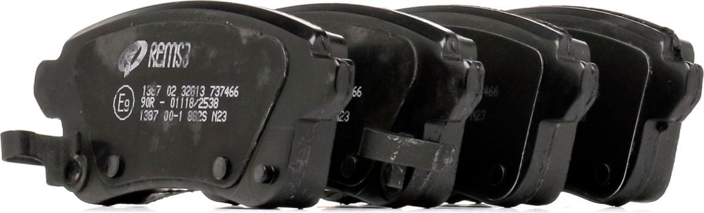 REMSA Bremsbeläge Satz Hinten Bremsklötze für RENAULT Captur II 1387.02