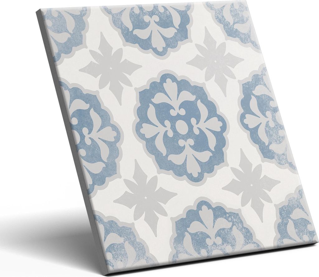 Dekorative Feinsteinzeugfliese Patchwork Floral Pisa 20x20 Produktbild 