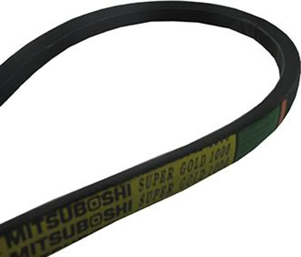 Courroie trapézoïdale lisse LB 37 pour motoculteur et tondeuse