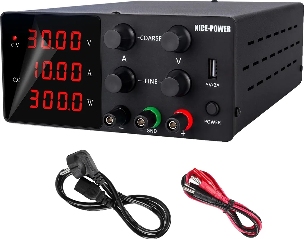 Alimentation stabilisée 30V 10A pour réparation et tests électroniques