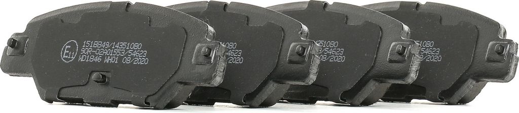 RIDEX Bremsbeläge Satz Hinten für MAZDA CX-5 (KE, GH) 402B1328