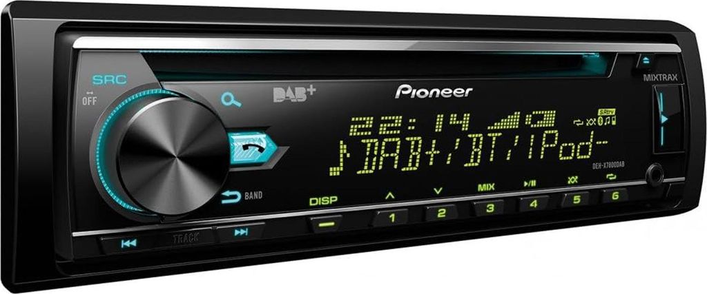 Pioneer DEH-X7800DAB - CD/MP3-Autoradio met DAB / Bluetooth Image du produit 