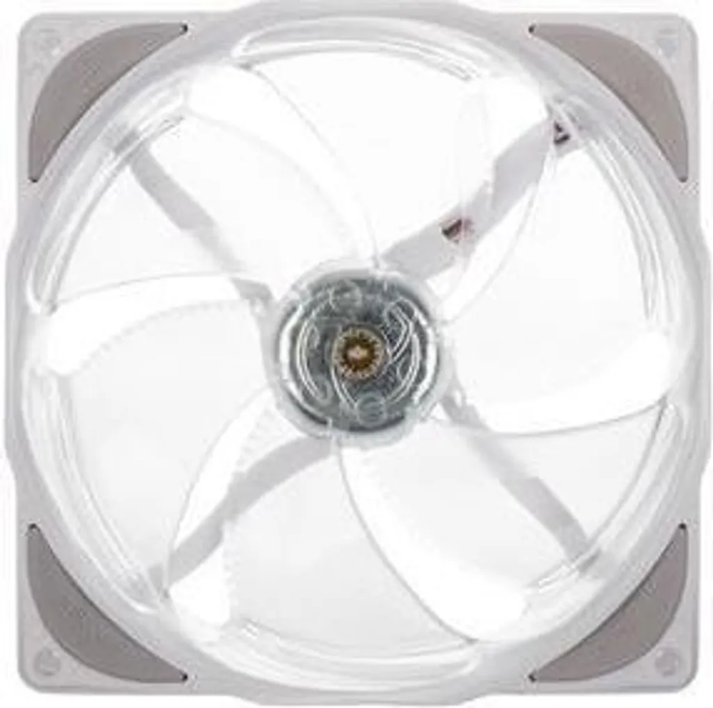 Ventilateur PC 12cm Noiseblocker B12X-PS Blanc Idéal pour Gaming et Bureautique