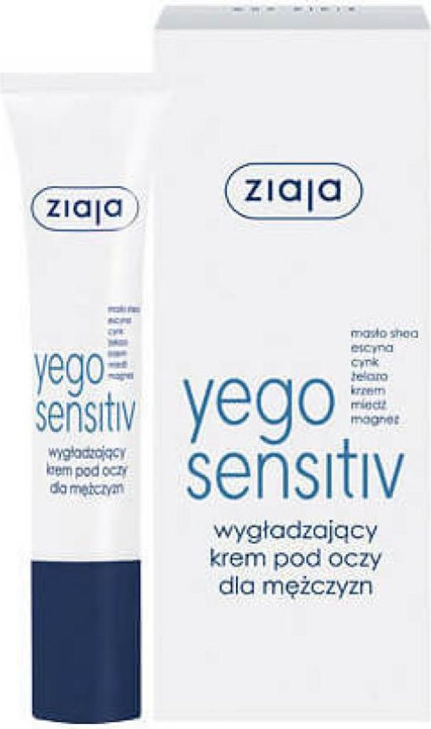 ZIAJA Yego Sensitiv Glättende Augencreme für Männer 15ml