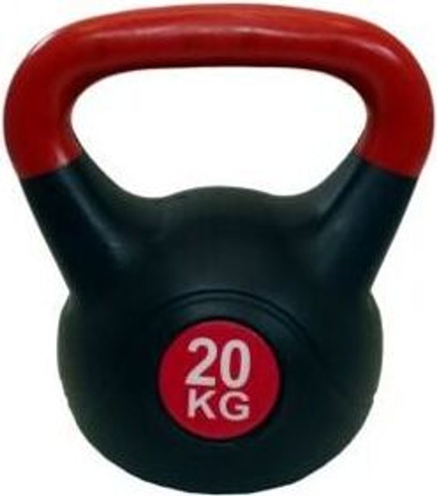 Kettlebell Kurzhantel Vinyl Gewichte SPARTAN 20 kg