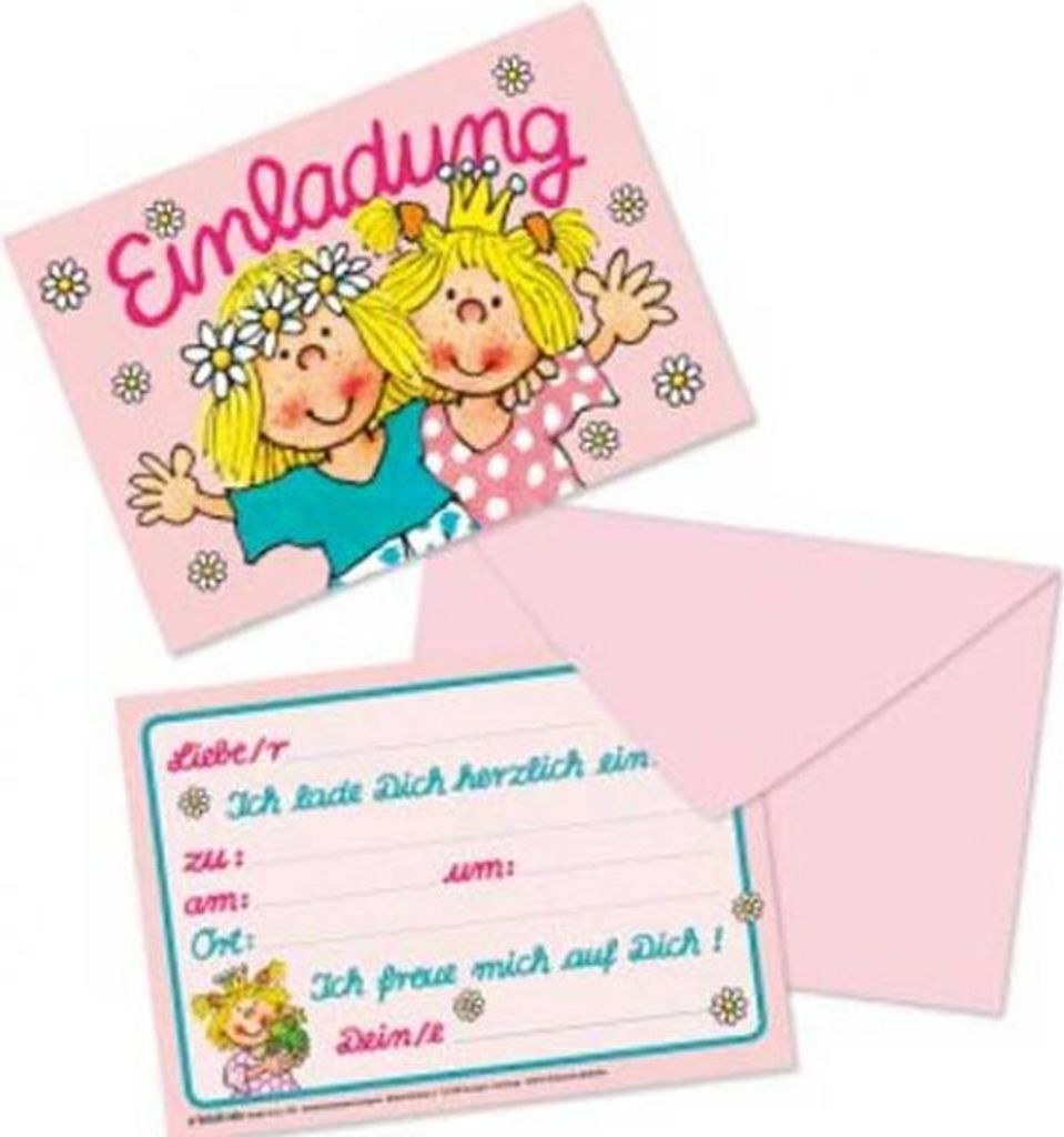 LUTZ MAUDER Kindergeburtstag Einladungskarte Prinzessin