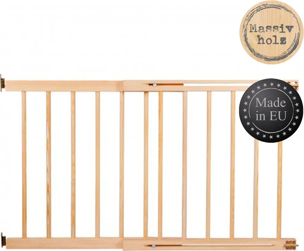 Barrière de porte sans perçage de 72 à 122 cm avec double verrouillage