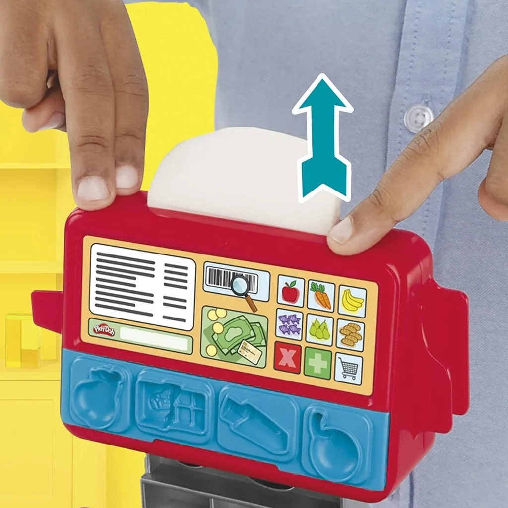 Caisse Enregistreuse Play-Doh Hasbro E68905L0 Interactive avec Scanner Sonore - 5
