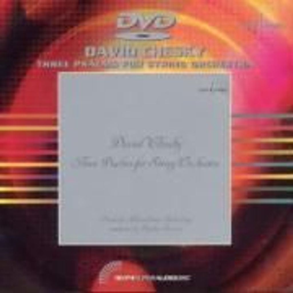 Somary, S: 3 Psalms For String Orchester