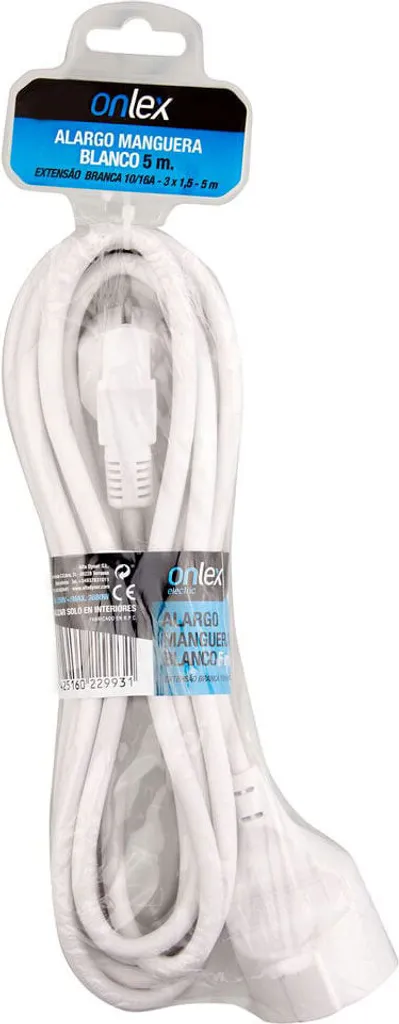 Prolunga Gaming Onlex 10M 1.5mm² | Zero Lag Energetico 16A - 2