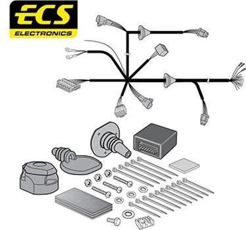 Kit Elettrico ECS NI-125-DH 13 Poli per Nissan Pulsar C13 - Prezzo Top