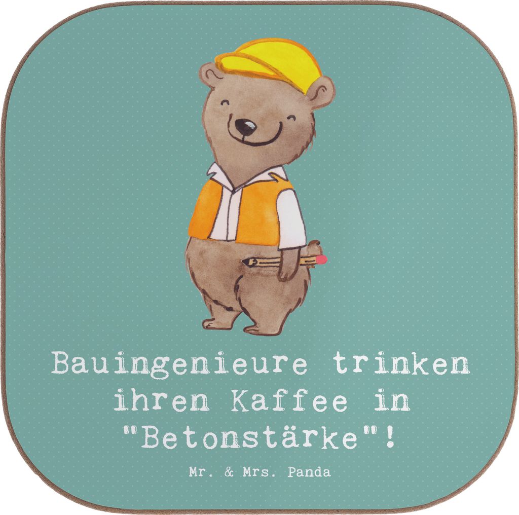 Mr. & Mrs. Panda Tischschoner Bauingenieur Kaffee - Produktbild 